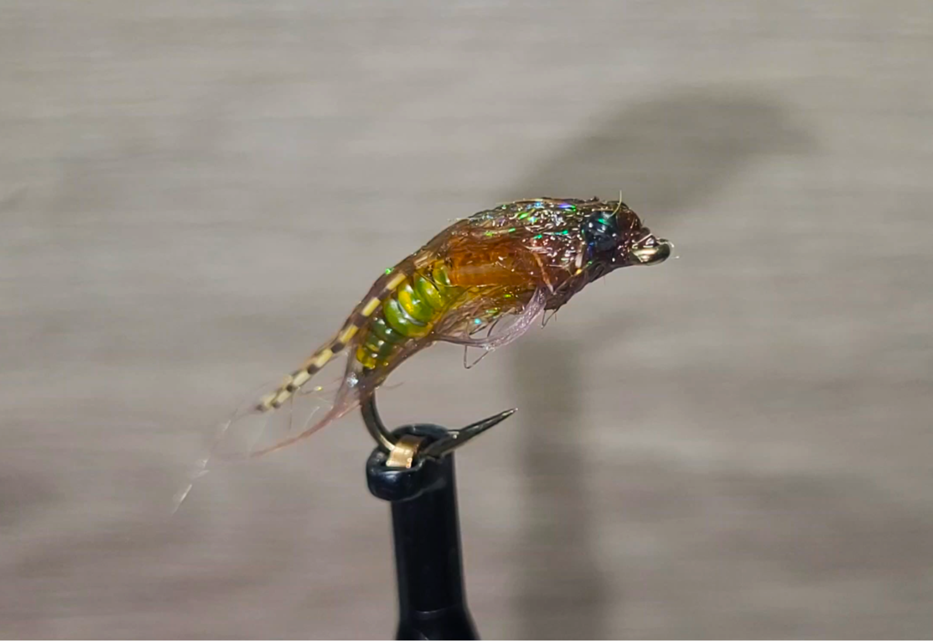 FLY TYING TROUT FLIES - PRO STAFF ON THE BENCH: DEB'S PARTRIDGE & PURPLE  SPIDER WITH DEB PASKALL 